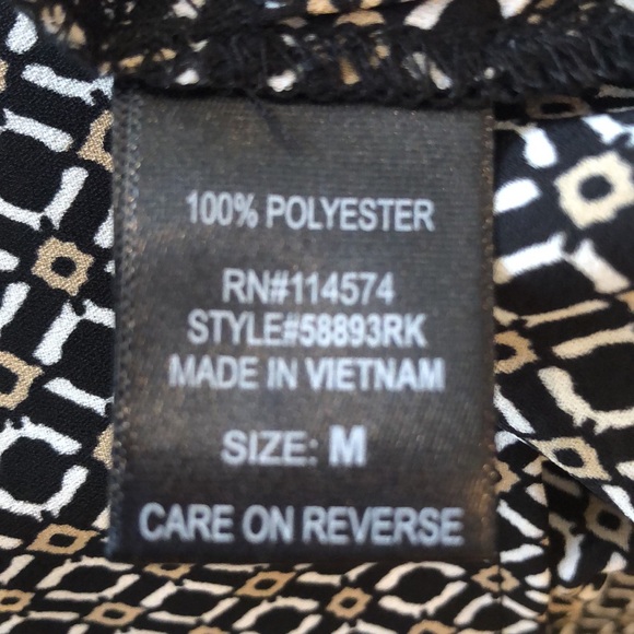 ⭐️ Pleione Elegantly Patterned Versatile Tunic Blouse - Picture 10 of 11